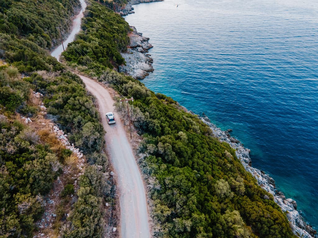Albanian driving routes